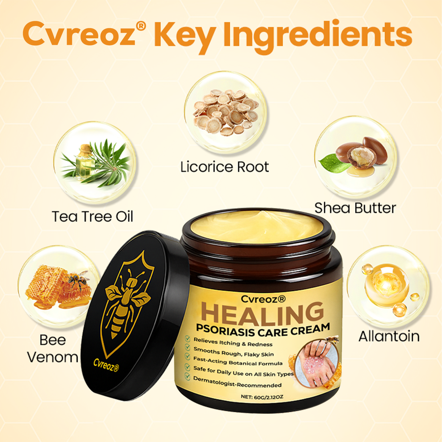 ⏰Last Day Promotion: 65% OFF🔥 Cvreoz® Healing Psoriasis Care Cream