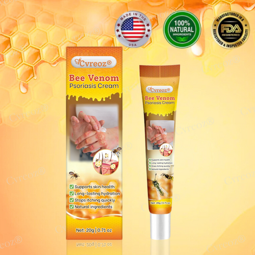 đ LIMITED OFFER 60% OFF đ CvreozÂź Bee Venom Psoriasis Cream