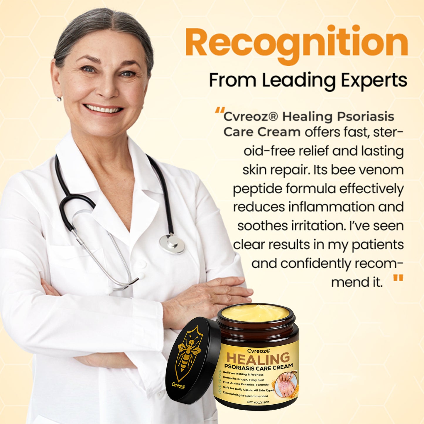 ⏰Last Day Promotion: 65% OFF🔥 Cvreoz® Healing Psoriasis Care Cream
