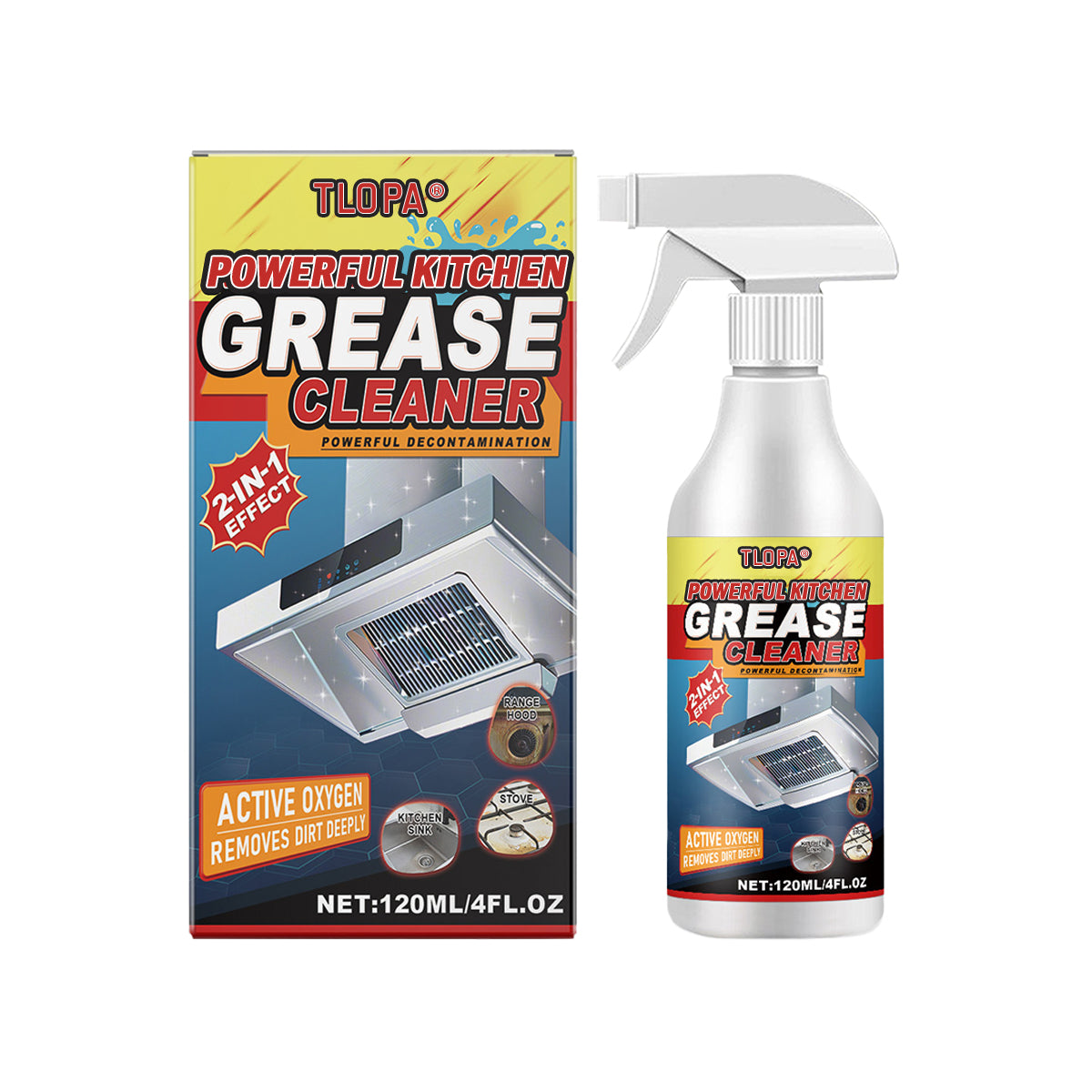 ⏰Last Day Promotion: 80% OFF🔥 TLOPA® All‑Surface Kitchen Bubble Cleaner
