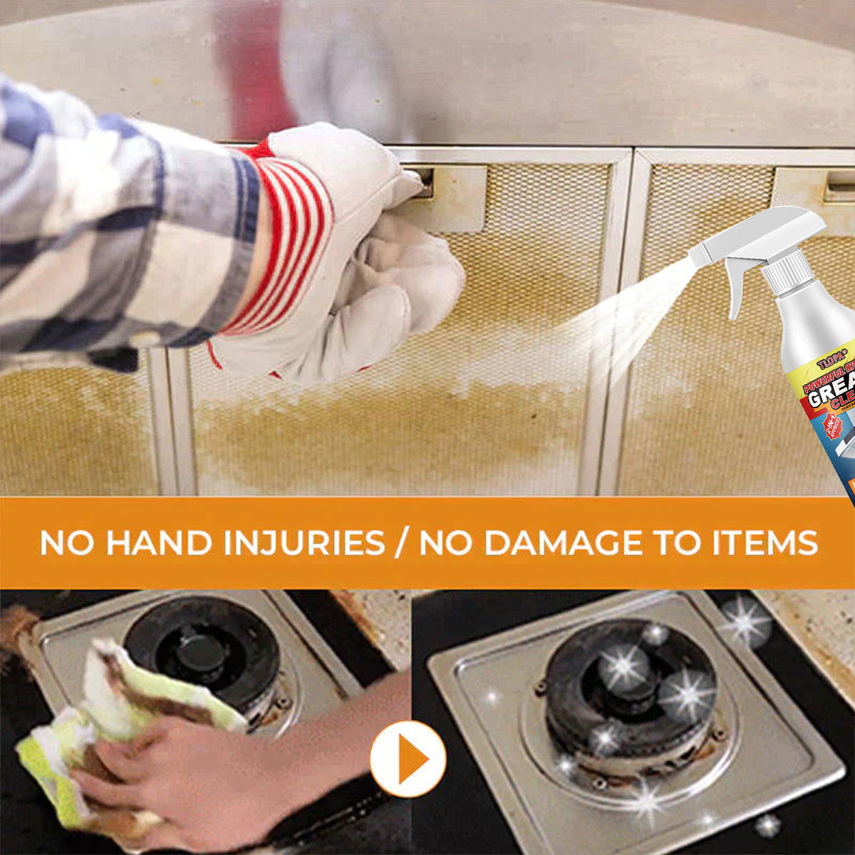 ⏰Last Day Promotion: 80% OFF🔥 TLOPA® All‑Surface Kitchen Bubble Cleaner