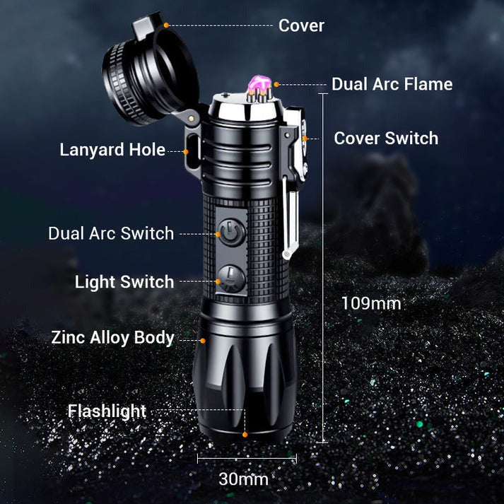 ⏰Last Day Promotion: 80% OFF🔥 Billhol® 4 in 1 Outdoor LED Flashlight