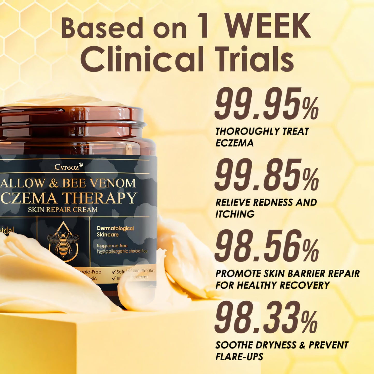 ⚡Final Chance: Save 60% Today Only🔥Cvreoz® Tallow & Bee Venom Eczema Theraphy
