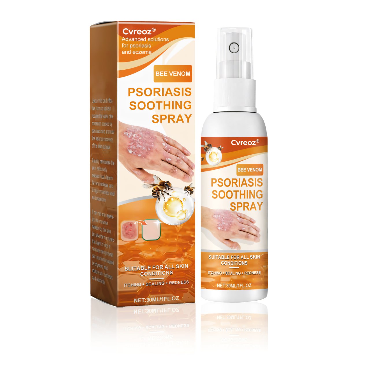đ„CvreozÂź Bee Venom Psoriasis Soothing Spray đ LIMITED OFFER: 60% OFF đ„
