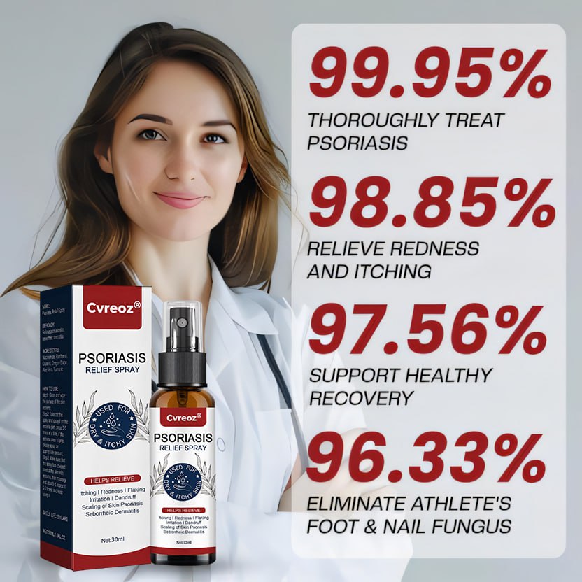đ LIMITED OFFER: 60% OFF ONLY FOR TODAY đ CvreozÂź DermSoothe Psoriasis Relief Spray