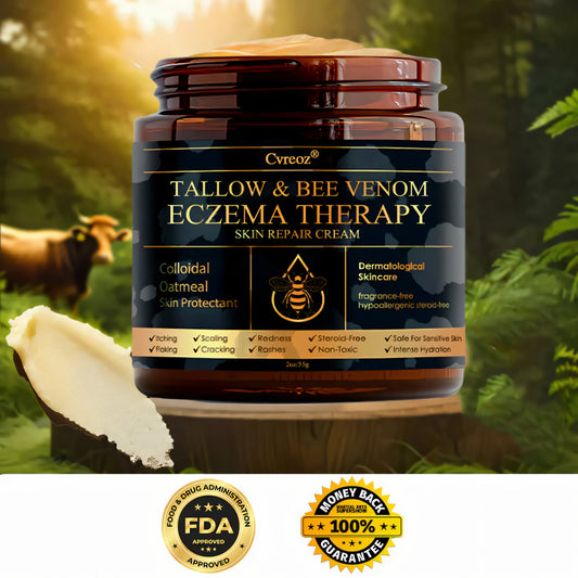 ⚡Final Chance: Save 60% Today Only🔥Cvreoz® Tallow & Bee Venom Eczema Theraphy