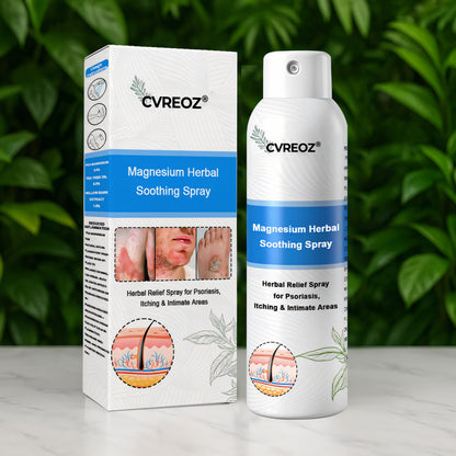 Cvreoz® Magnesium Herbal Psoriasis Spray 👨‍⚕️ FDA Approved