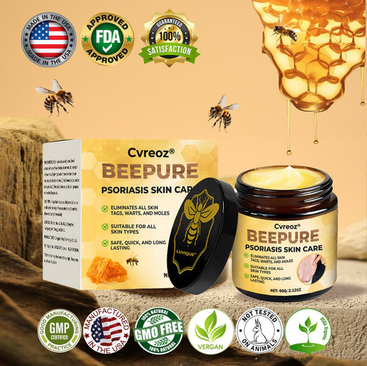 🔥 60% OFF – Cvreoz® Beepure psoriasis Skin Care