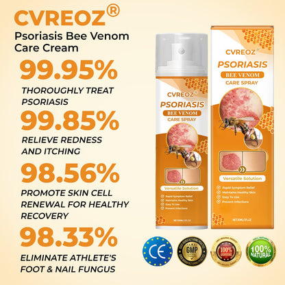 🐝 LIMITED OFFER 60% OFF 💛 Cvreoz® Psoriasis Bee Venom Care Spray