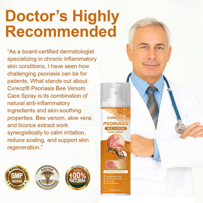 🐝 LIMITED OFFER 60% OFF 💛 Cvreoz® Psoriasis Bee Venom Care Spray