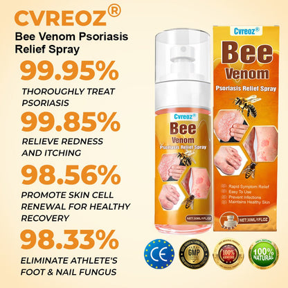🐝 LIMITED OFFER 60% OFF 💛 Cvreoz® Bee Venom Psoriasis Relief Spray