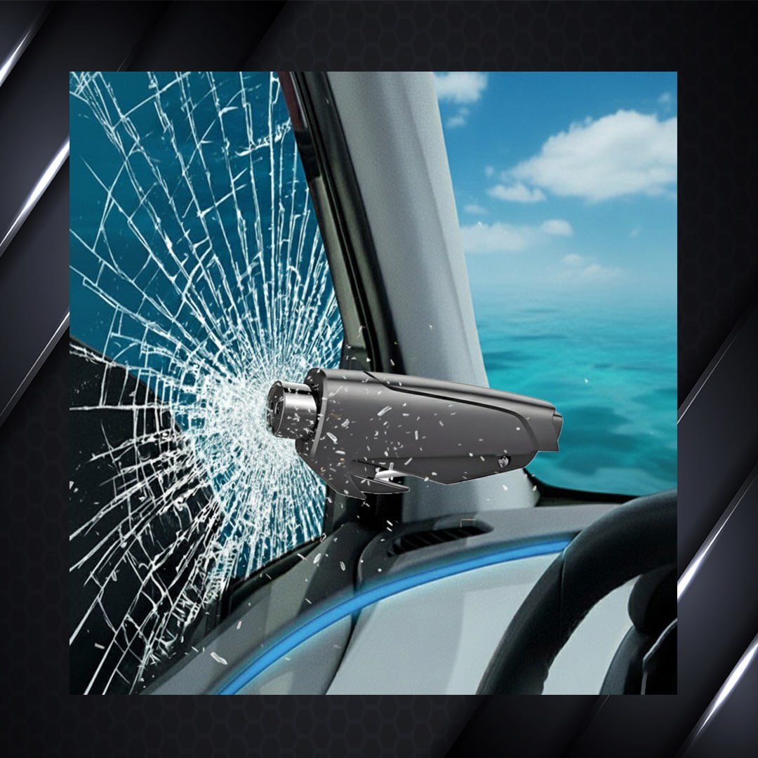 🔥LIMITED SALE 60%OFF🔥 Tlopa® 3-in-1 Car Window Breaker